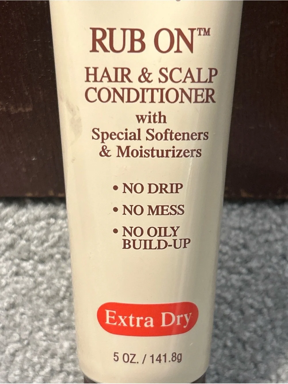 SoftSheen Carson Sta-Sof-Fro Rub On Hair & Scalp Conditioner Extra Dry 5oz
